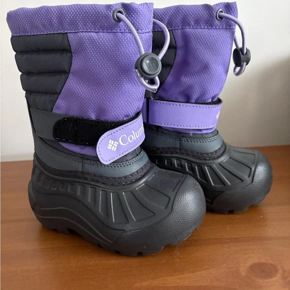 Like New - Columbia Toddler Snow Boots Size 8 - Picture 3 of 5